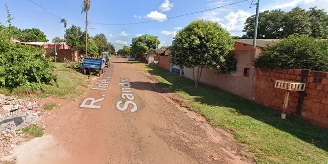 Rua Idelvan de Souza Sandim, onde fica imóvel da tentativa de feminicídio. (Reprodução/Google)
